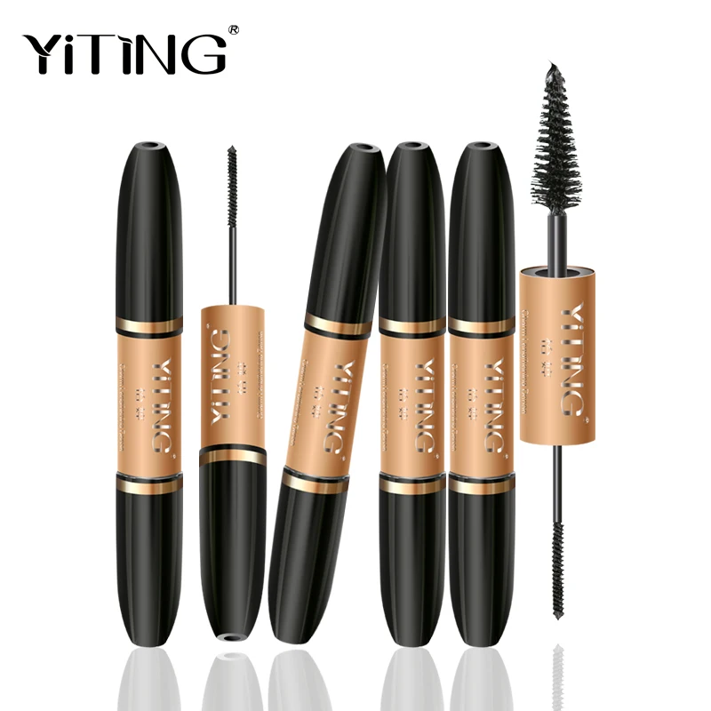 

YiTing Double Thick Lengthening Mascara Makeup Mascara Waterproof Long-lasting Mascara Eyelash Extension Rimel De Alargamiento