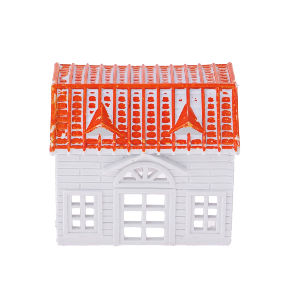 1 Piece Small House Villa Model DIY Building Sand Layout Scenery Materials Accessory DIY