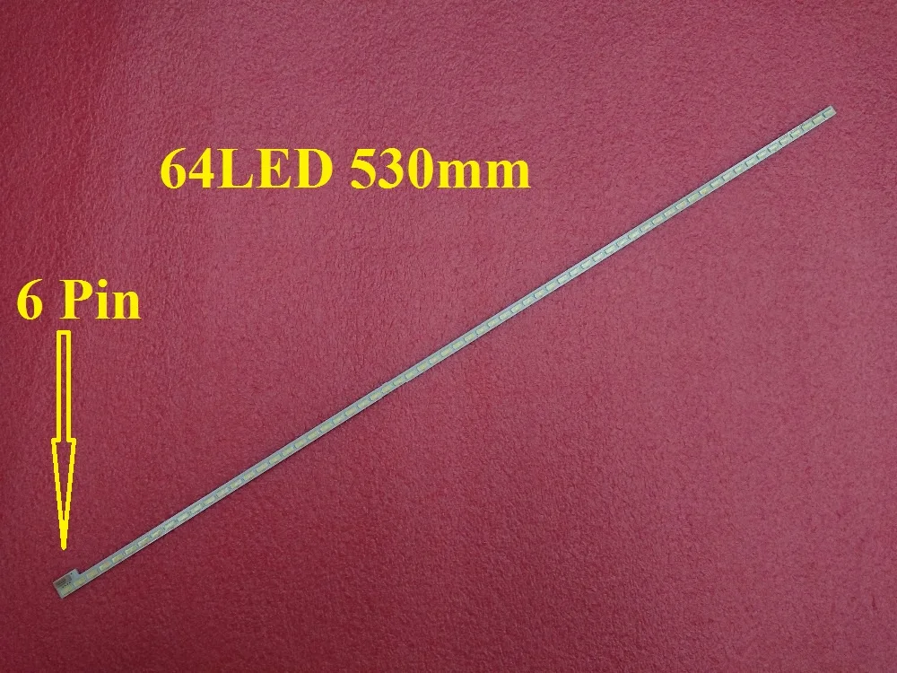 Fita de retroiluminação LED 64LED para LG