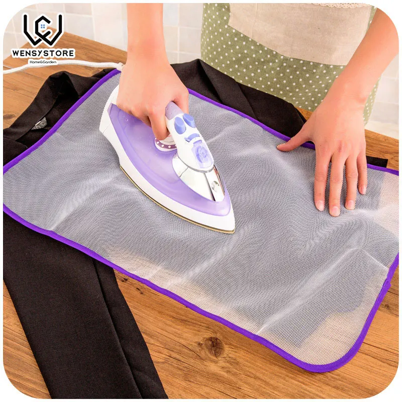 

1pc Ironing Board Cover Protective Press Mesh Iron for Ironing Cloth Guard Protect Delicate Garment Clothes Home Accessories X25