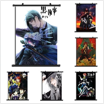 

Kuroshitsuji Black Butler Anime Manga Wall Poster Scroll Home Decoration Wall Art