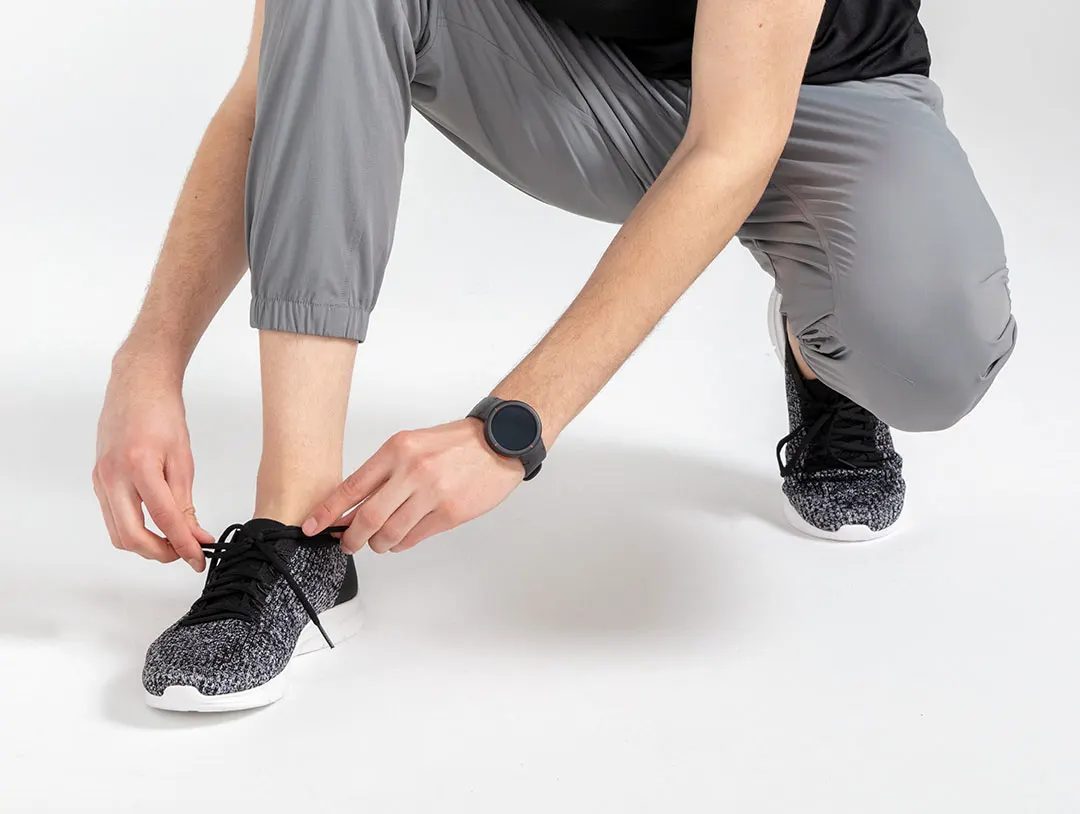 Xiaomi MIJIA AMAZFIT цельная тканая верхняя обувь для бега легкие удобные дышащие нескользящие спортивные кроссовки