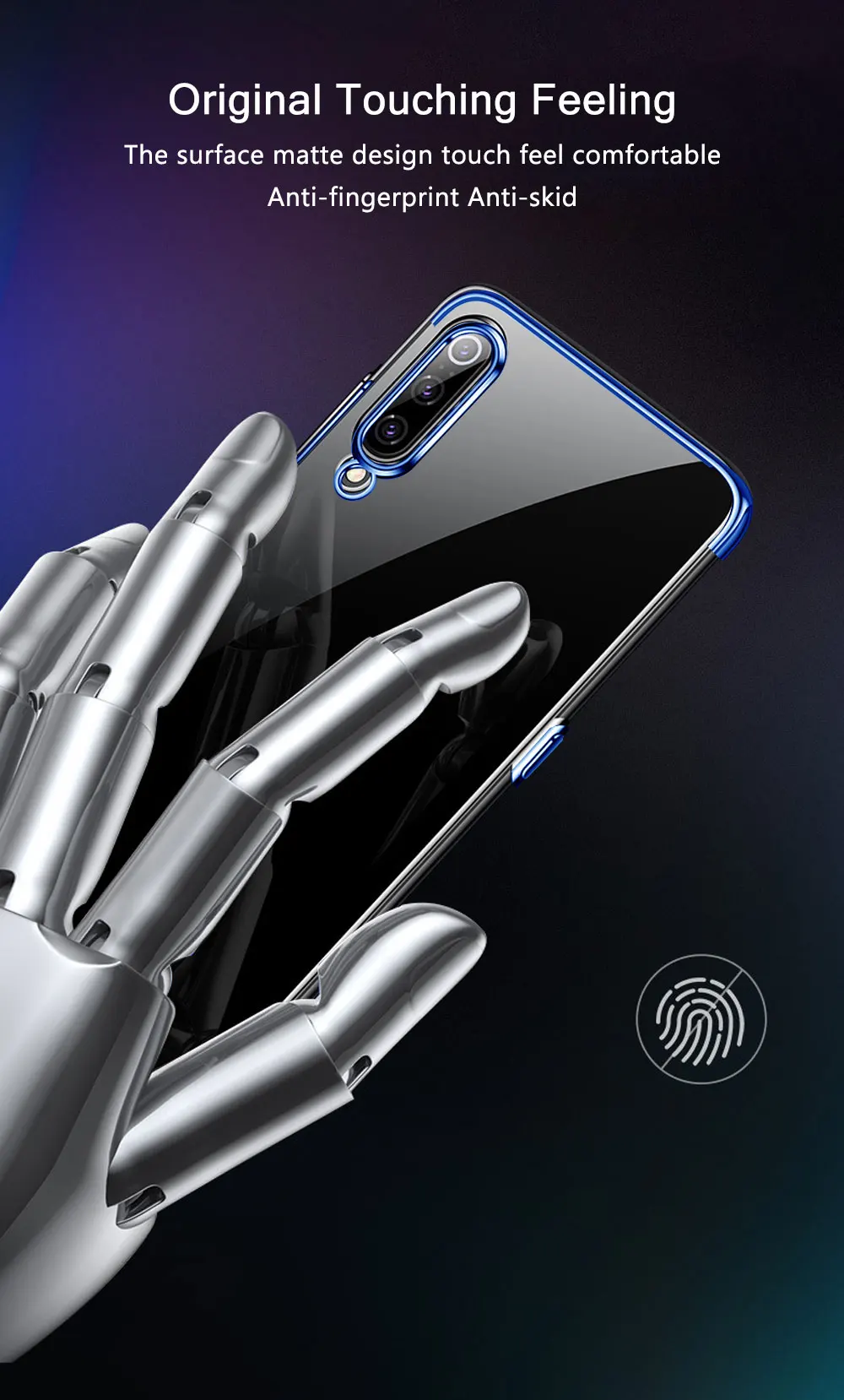 Hacrin чехол для Xiaomi mi 9 Lite чехол mi 9 SE Прозрачный Бампер TPU силиконовый чехол для Xiaomi mi 9 mi 9 чехол