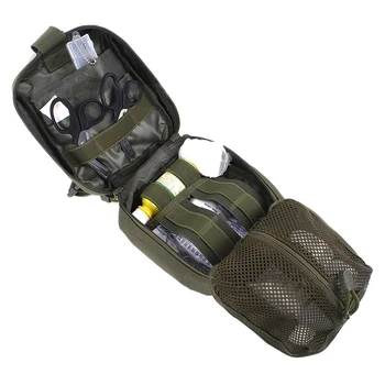 

New Tactical First Aid Bag Safety Camping Medical Military Utility Pouch Rescue Package For Travel Hunting Hiking Clambing Bags