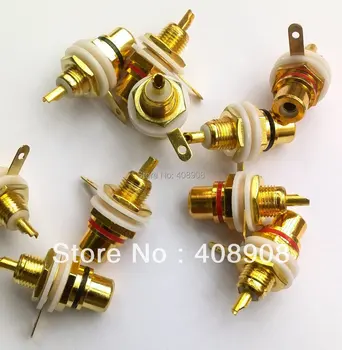

Gold RCA Female Connector Socket Adapter Plug wholesale