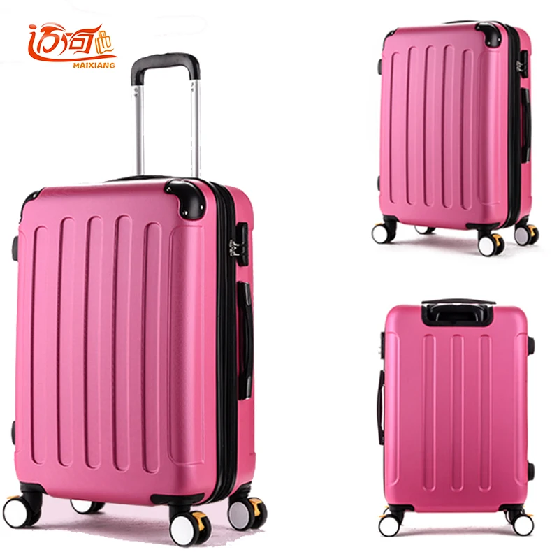 

Designer luggage girls pc rose red kinder koffer waterproof business trolley crash proof children suitcase travel luggage woman