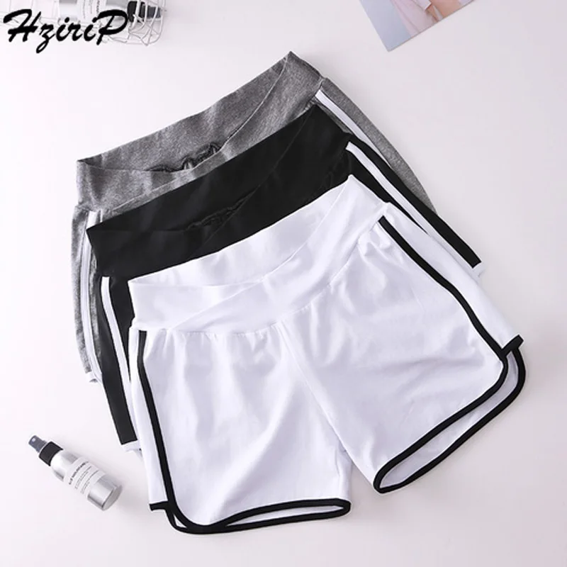 

HziriP Pregnant Clothes Maternity Shorts Low Waist Women Fashion Cotton High Quality For Pregnancy Care Belly Short Pants M-XXL