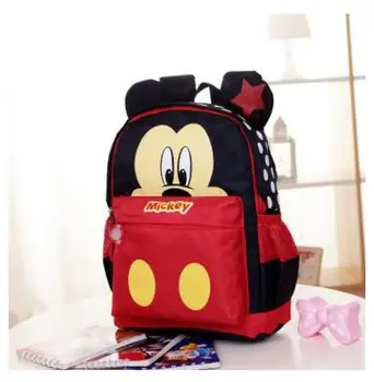 

New Cartoon Mickey children backpacks Minnie kids kindergarten backpack school bags Boys Girls Satchel Free Shipping