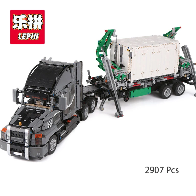 

Lepin 20076 Genuine 2907Pcs Technic Series Mack Big Truck Building Blocks Bricks Educational Toy Compatible with lego l42078