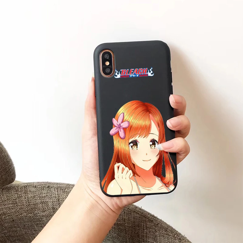 Bleach Kurosaki Ichigo аниме мягкий силиконовый карамельный цвет чехол для телефона для iPhone X XR XS MAX 6 7 8 plus 6s TPU - Цвет: H-5665