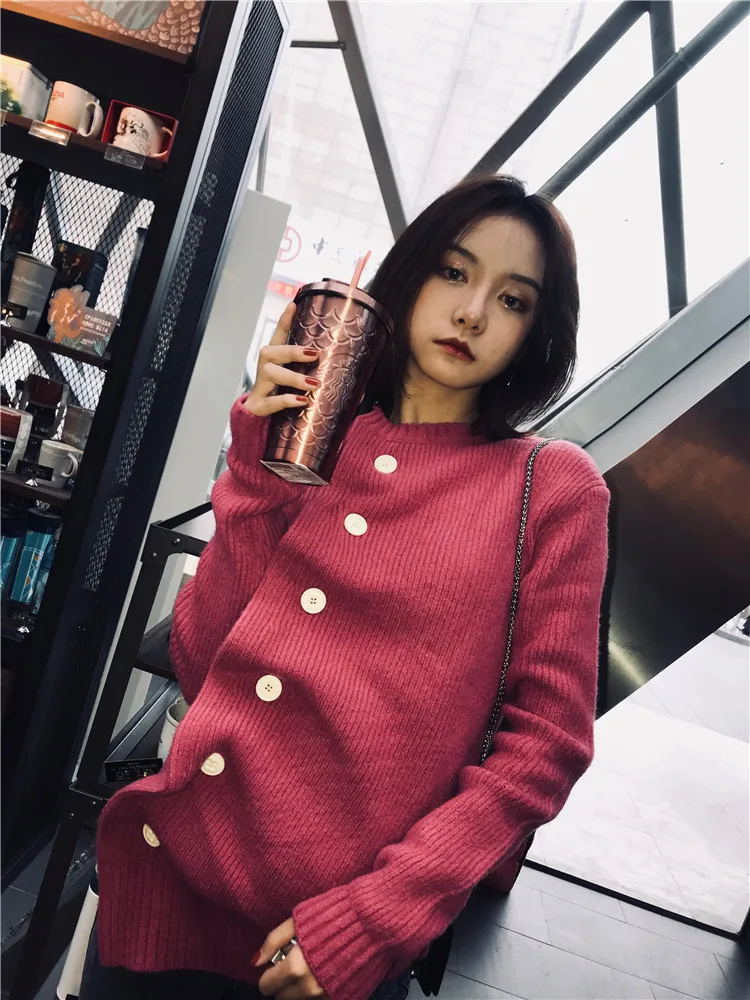 Irregular Sweater Women Autumn Winter 2019 New Short-style Knitted Sweater Cardigan Net Red Sweater Cardigans Sweaters Women Irregular Sweater Women Autumn Winter 2019 New Short-style Knitted Sweater Cardigan Net Red Sweater Cardigans Sweaters Women