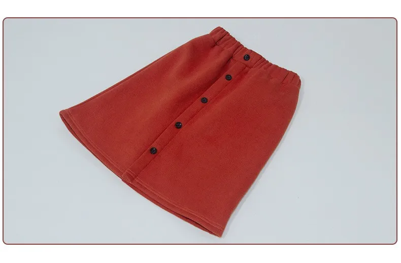 casual solid button kids skirts for girls cotton skirt clothes little big girls long skirts children clothing 2017 spring summer kids skirts clothes (3)