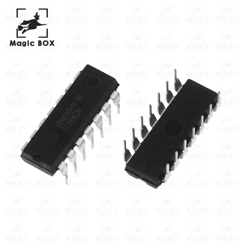 2x TL084CN IC DIP14 JFET STM