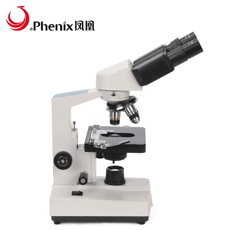 Бинокулярный микроскоп Phenix 100x 1600x новый научный Биологический для детей и