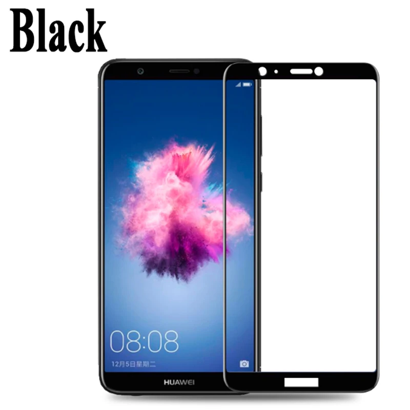 2PCS Tempered Glass For Huawei P Smart glass PSmart Screen Protector Enjoy 7S for Huawei P Smart Film huawey 3D Curved