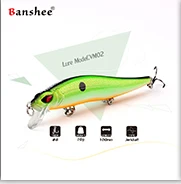 Banshee 115 мм 10 г Maximus Рыбацкая приманка VM01 погремушка звук воблер искусственная жесткая приманка Джеркбейт Плавающий Гольян