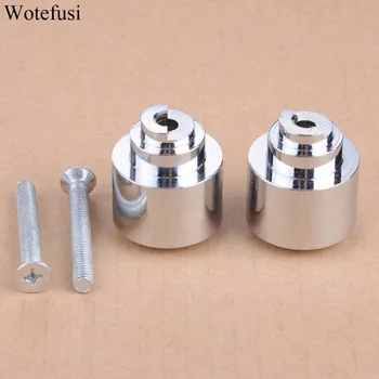 

Wotefusi Chrome Handle Bar Ends Weight Grip Cap For Honda 03-13 CBR 600RR 93-99 94 95 96 97 98 900RR [PA487-A488]