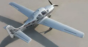 

Dynam Silver 1400MM SR22 RC RTF Propeller Plane W/ Motor ESC Servos Battery TH03709
