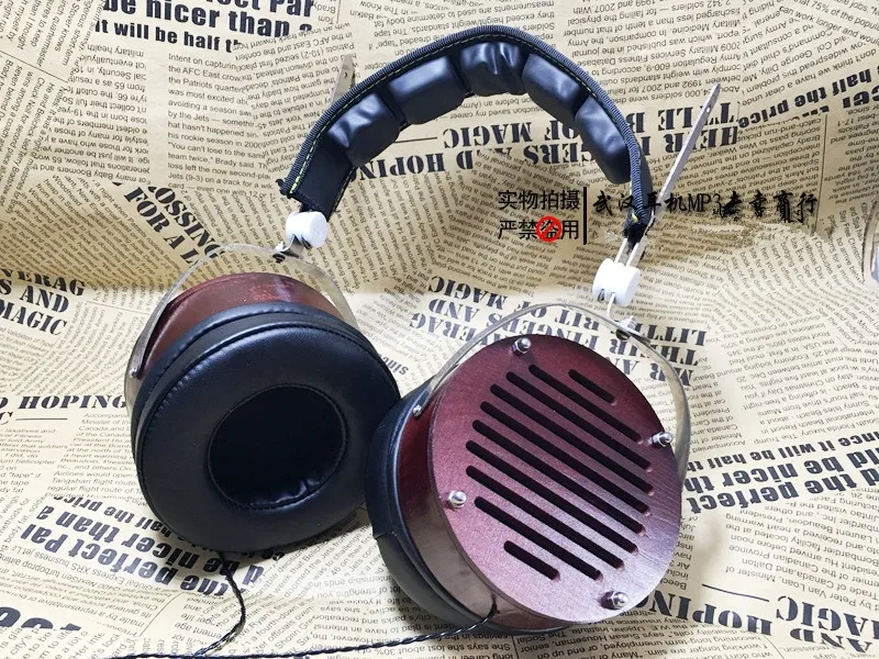 

50mm headset shell wooden shell headphone shell
