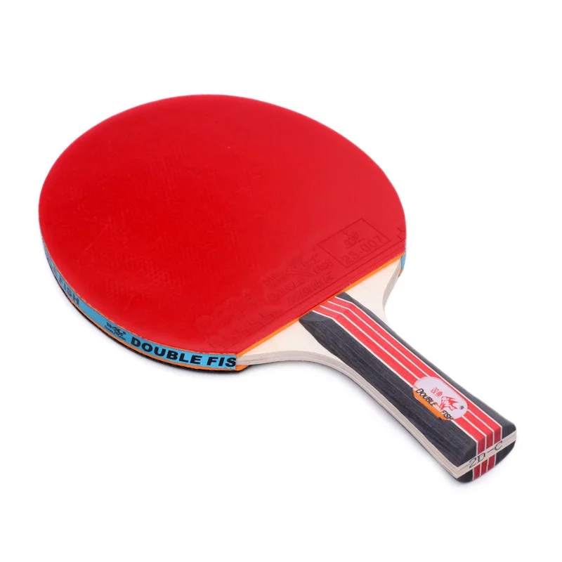 Double fish 2D C 7 layers pure wood pinngpong table tennis rackets