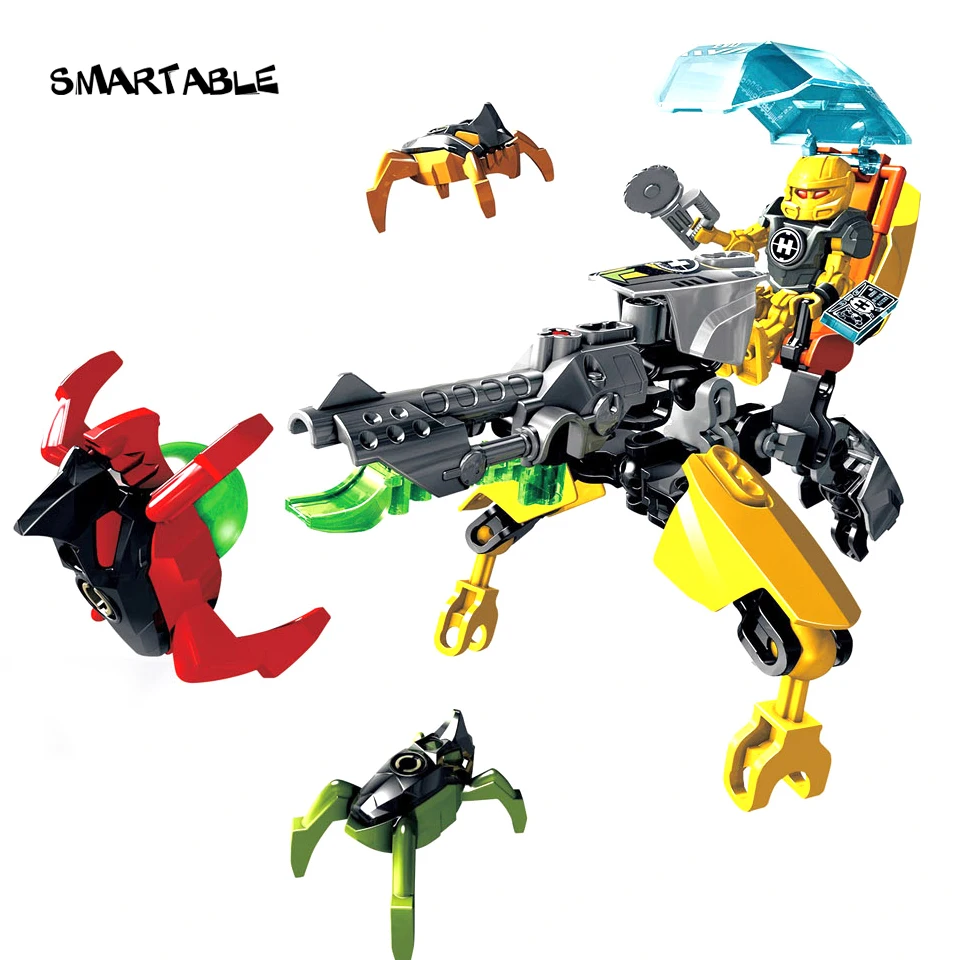 Smartable Hero Factory EVO WALKER Набор строительных блоков игрушки для ребенка Рождественский