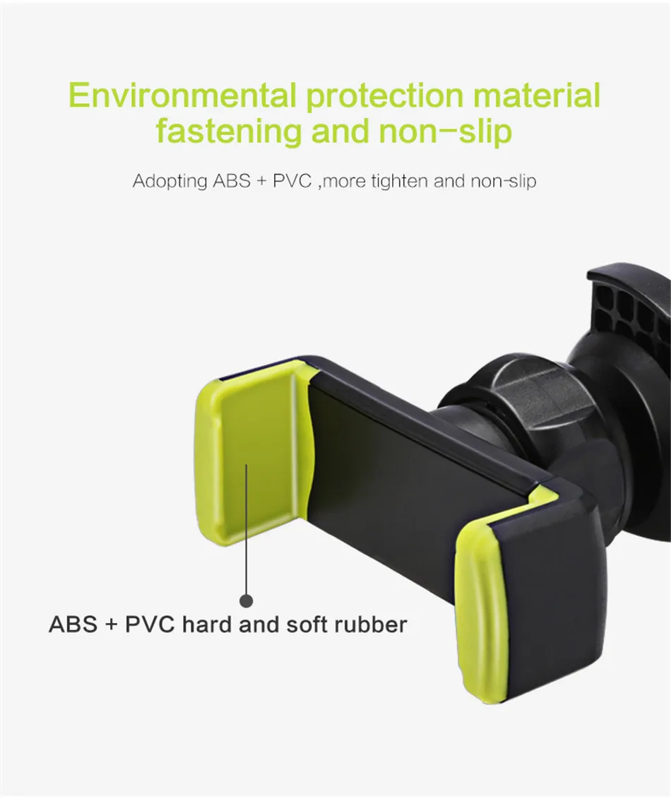 Universal Car Phone Holder For iPhone X 8 Air Vent Mount Car Holder 360 Degree Mobile Phone Holder For Samsung S9 Stand  Holder (5)
