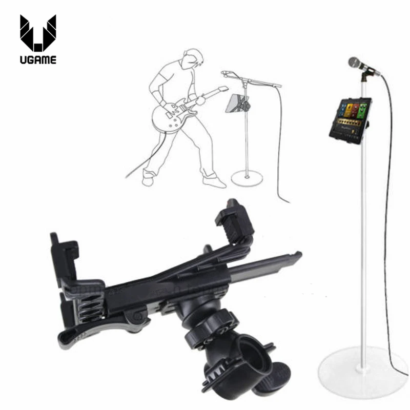 

Universal Mount Adapter Tablet Microphone Stand Holder For IPad Air Mini 3 2 For 7-11" for Samsung GalaxyTablet PC Stand Bracket
