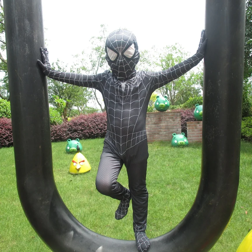 NEW Black Spiderman Costume Spider Man Suit Spider man Costumes