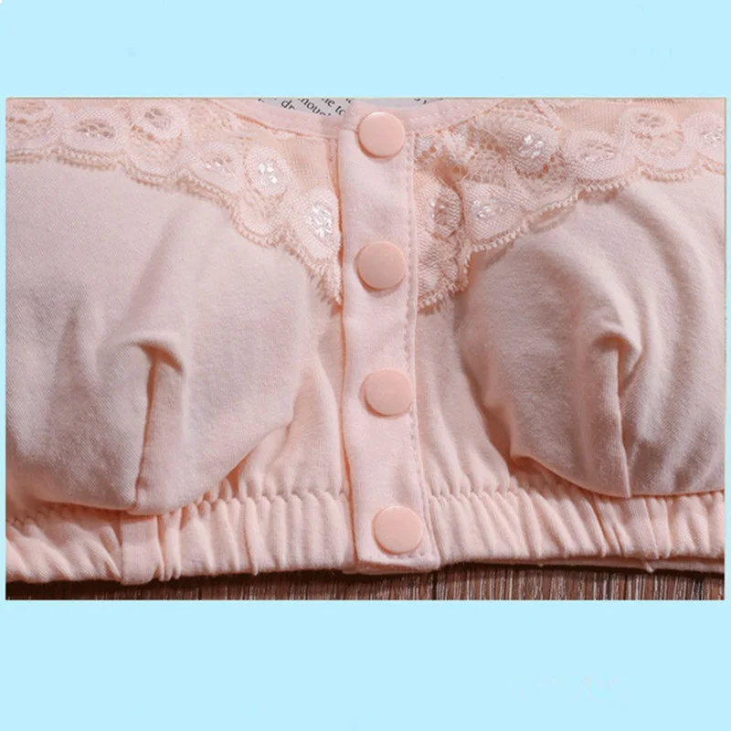  4pcs Lace Mastectomy Breast Insert Pocket Bra Breast Cancer Underwear Front Buckle Cancer Vest Brea