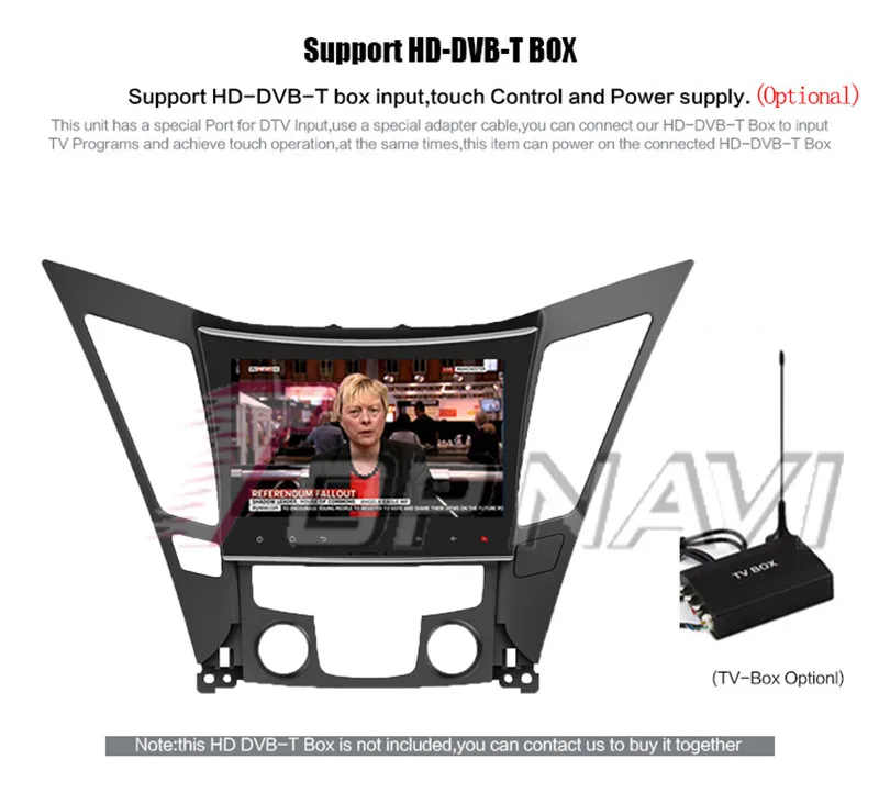 radio 2 din android For Hyundai Sonata 2013