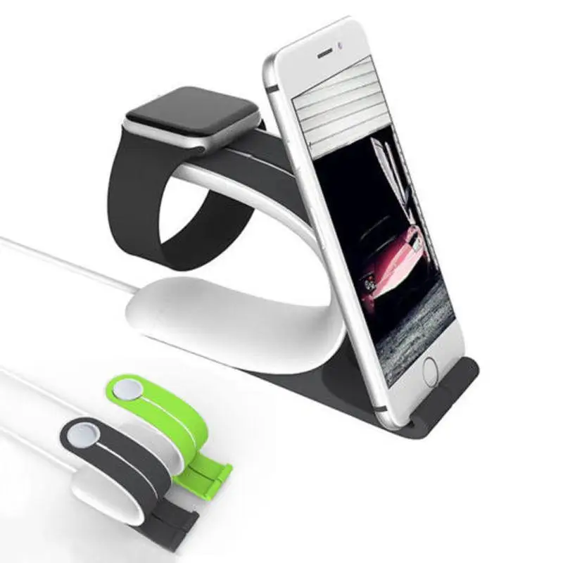 

Best Dock Stand Bracket Accessories Charging Holder Kit For Apple Watch iPhone iwatch