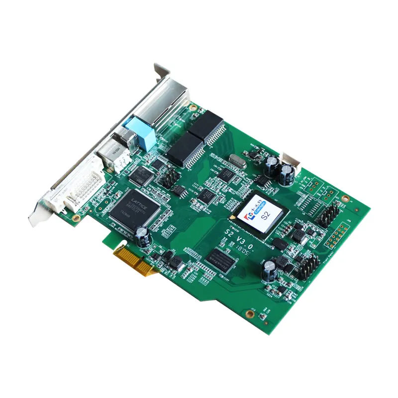Full color led sync control card Colorlight S2 video LED screen video wall sending card for stage rental screen indoor outdoor