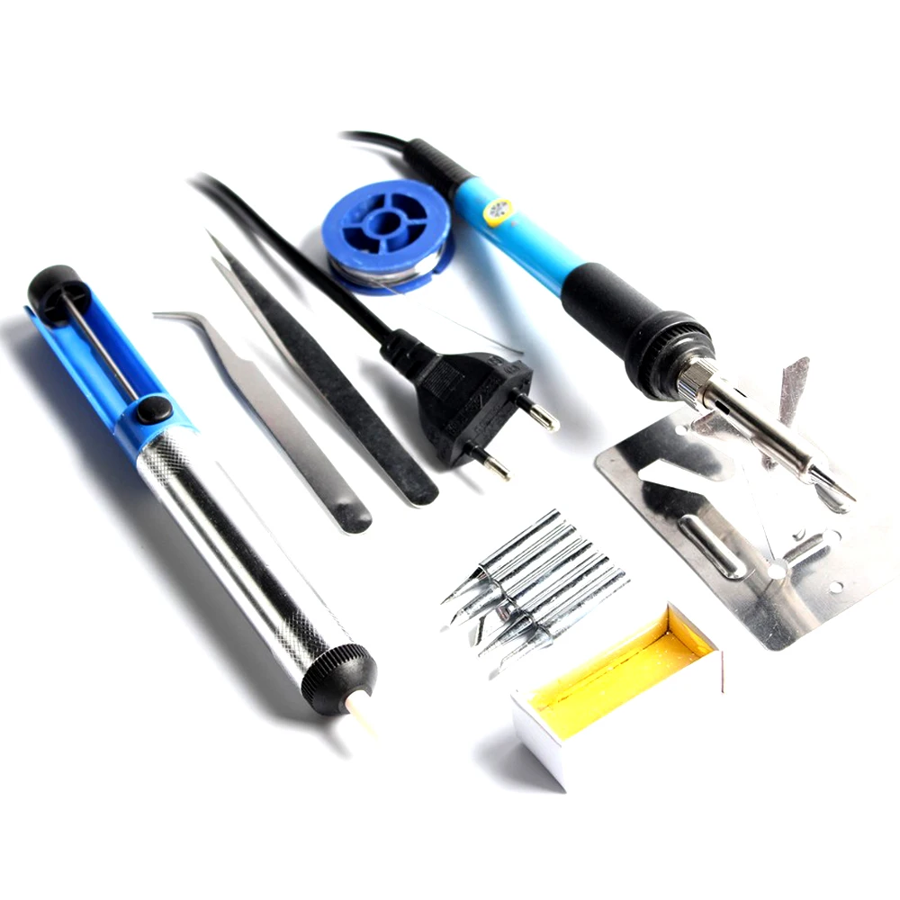 Hot 60W Adjustable Temperature Soldering Iron Desoldering Mini