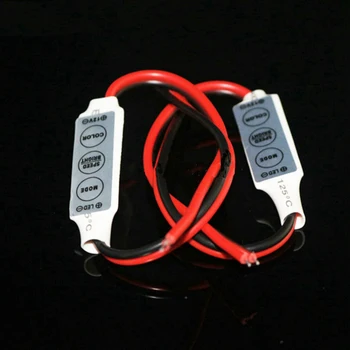 

5Pcs Low-profile Inline Controller Dimmer Switch for 5050 3528 LED Strip Light