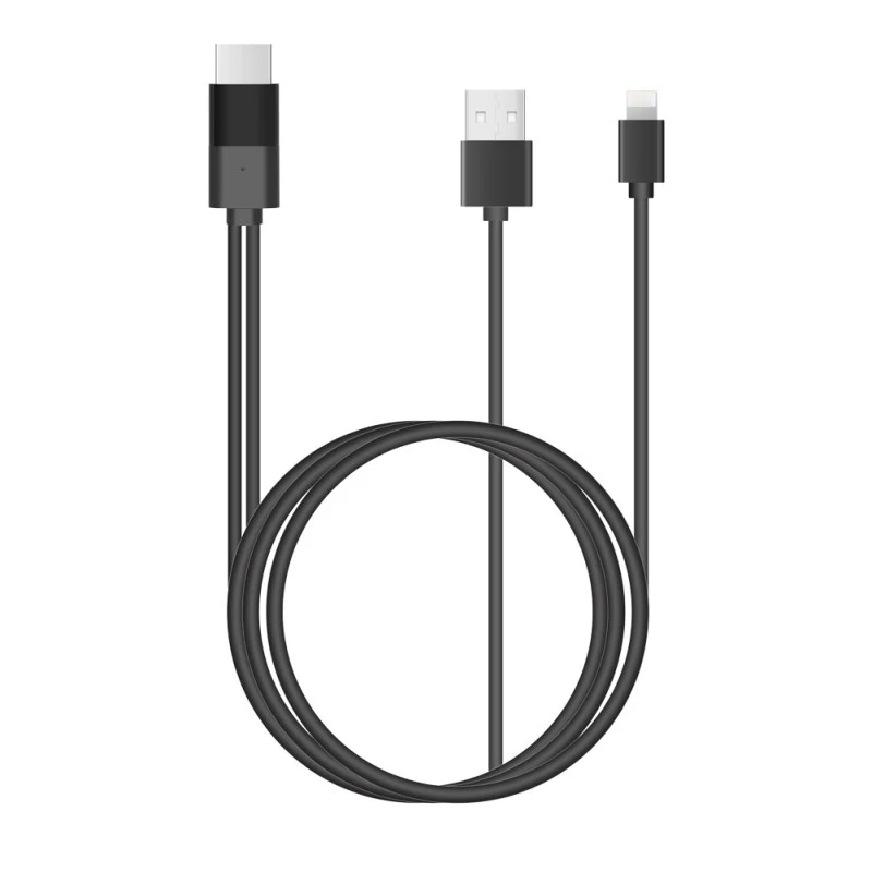 Для iPad Pro HDMI кабель системы освещения на HD tv AV адаптер LD13 Mini Line 1080 P для mini 2 3 4 iPhone X 8 7