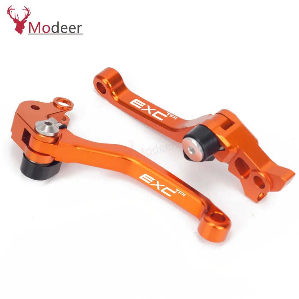For KTM 250EXC 350EXC TPI EXC 2014 2015 2016 2017 2018 2019 CNC Motorcycle DirtBike Dirt Pit Bike Motocross Pivot Brake Clutch Levers (6)
