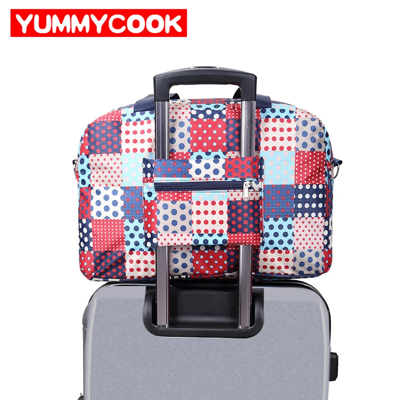 

Waterproof Travel Bag Large Capacity Folding Duffle Bag Clothes Shoes Organizer Packing Cubes Weekend Pouch Luggage Accessories