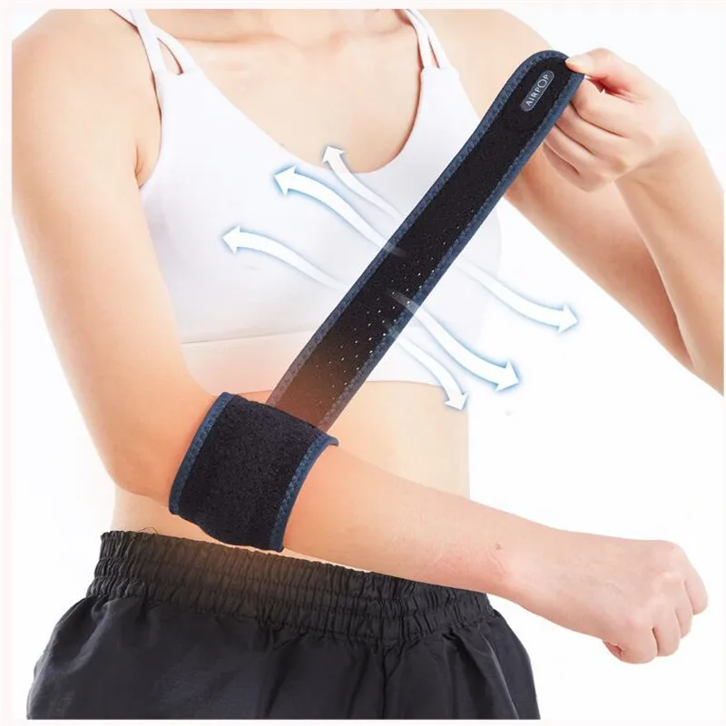 Xiaomi AIRPOP Spor Elbow Support Adjustable Elastic Elbow Protective Pad Absorb Sweat Sport Basketball Arm Sleeve Elbow Brace (4)