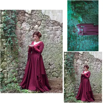 

On sale customer-made Vintage Costumes Victorian Civil War Southern Belle Gown Marie Antoinette dresses US4-36 C-408