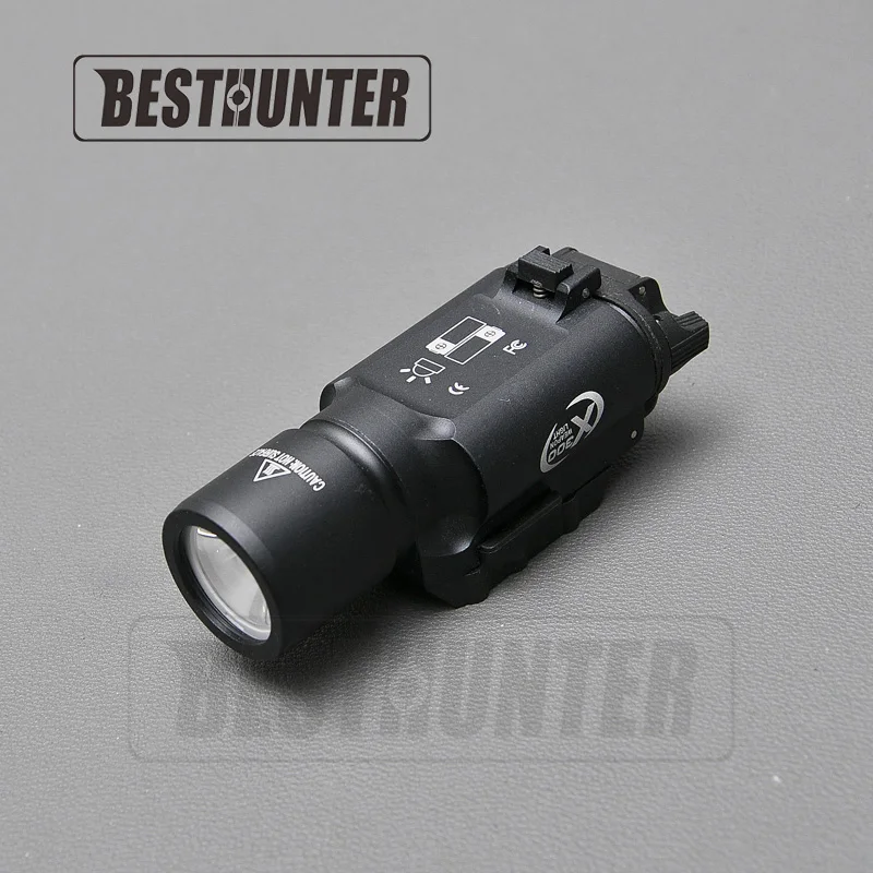 Тактический SF X300 ультра серия светодиодный фонарь для оружия охотничий прицел ночного видения прицел охотничьи прицелы