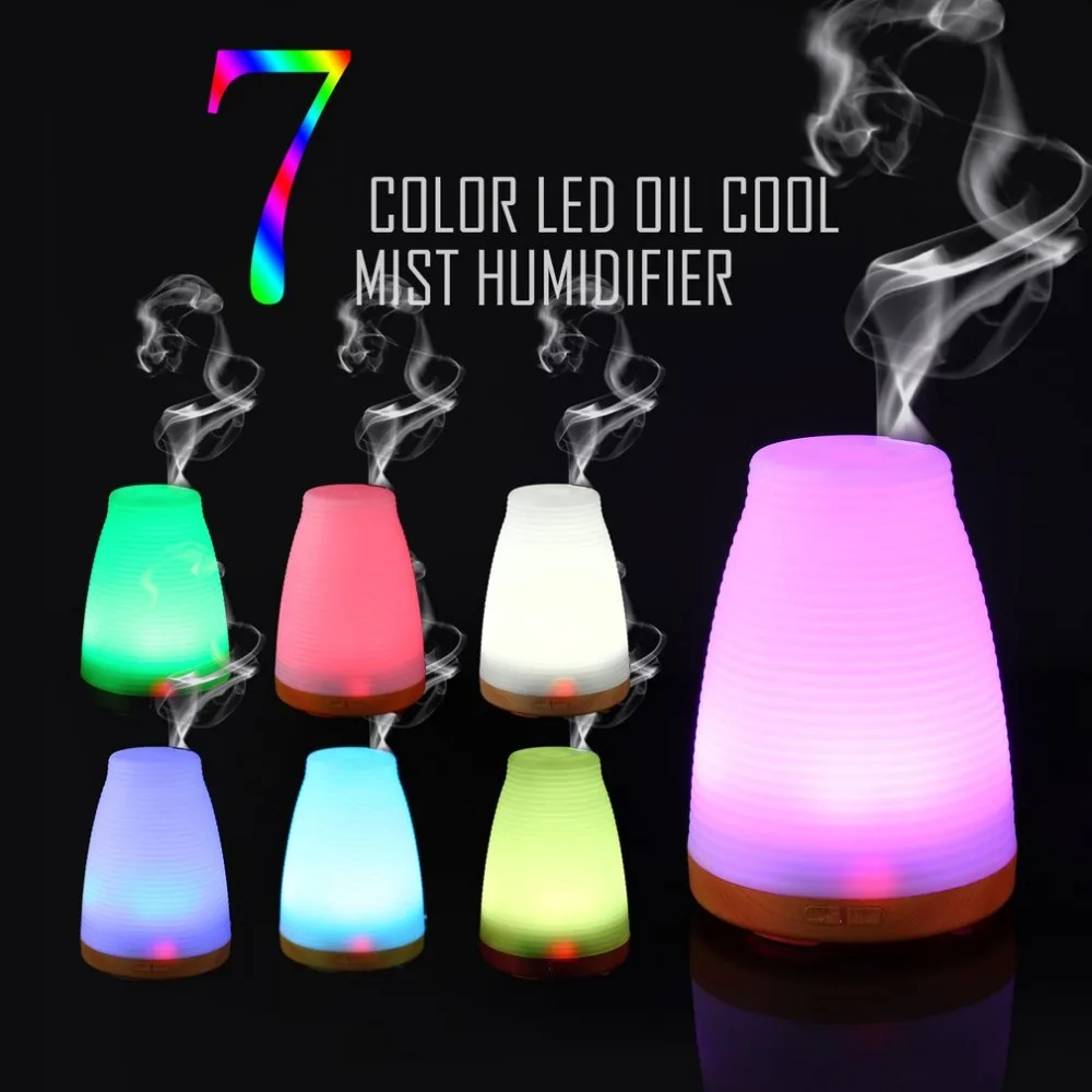 

100ML Portable Ultrasonic Diffusers Cool Mist Humidifier Ultrasonic Essential Oil Diffuser Aromatherapy Essential Oil Diffuser