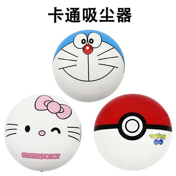 

Cartoon Rechargeable Mini Cleaning Robot Vacuum Cleaner Smart Sweeping Robot Floor Dirt Dust Hair Automatic Cleaner Home Carpet