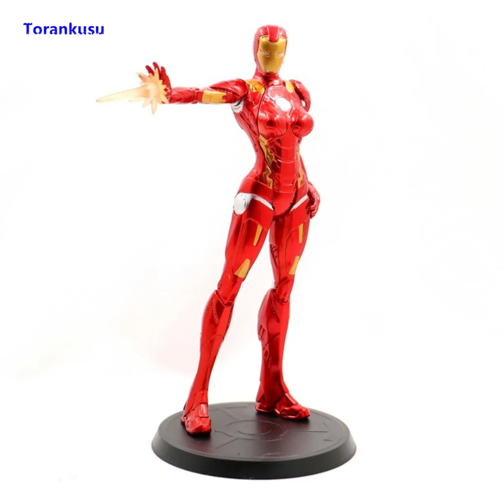 

Iron Lady Pepper Potts MK8 Figurine PVC Iron Man Figure Action Sexy Toys For Man Model Toys For Children Kids Gift Doll XP