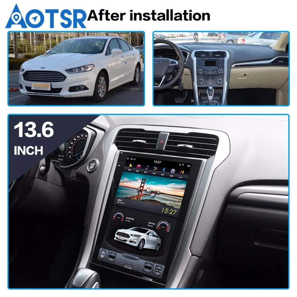 Perfect 13.6" Android 6.0 Car GPS navigation For Ford Mondeo Fusion MK5 2017+ multimedia no DVD player headunit tape recorder wifi radio 2 Perfect 13.6" Android 6.0 Car GPS navigation For Ford Mondeo Fusion MK5 2017+ multimedia no DVD player headunit tape recorder wifi radio 2