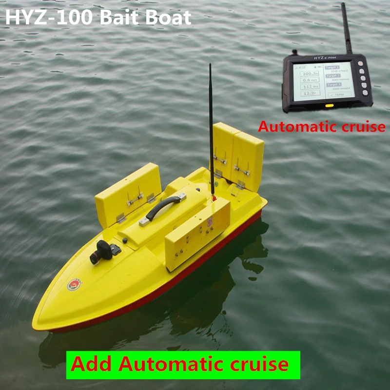 Интеллектуальная рыбацкая лодка с большим дистанционным управлением, 100 см, 2,4 г, 500 м, 7 кг, нагрузка на 4 приманки, 4 линии, радиоуправляемая приманка, лодка с gps, детектор рыбы