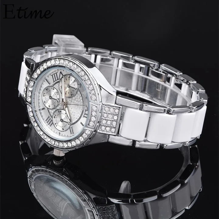 FANALA горный хрусталь часы Для женщин Элитный бренд Нержавеющая сталь браслет женские часы кварцевые часы платье Reloj Mujer Часы