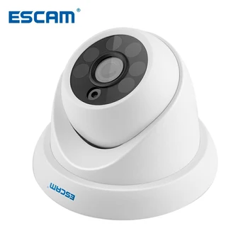 

ESCAM QH001 Onvif H.265 1080P P2P IR Dome IP Camera Motion Detection with Smart Analysis Function Security Surveillance Camera