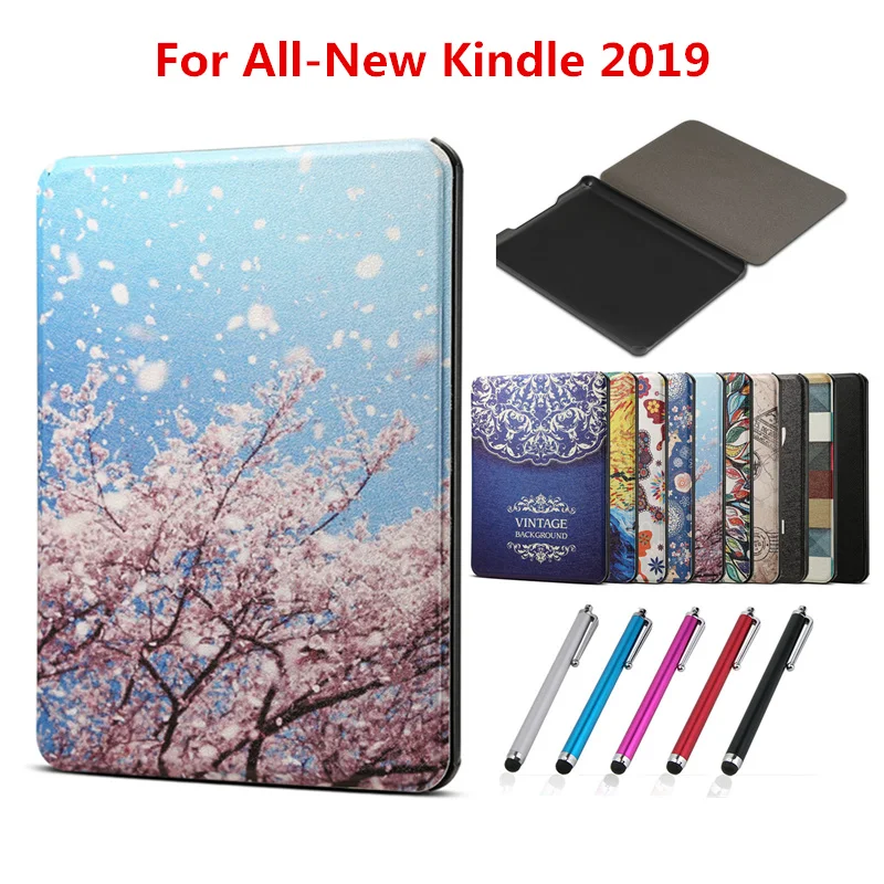 

For All New Kindle Case Protective Shell Ultra Slim Funda Cover For New Kindle Paperwhite 10th Generation Leather Cases