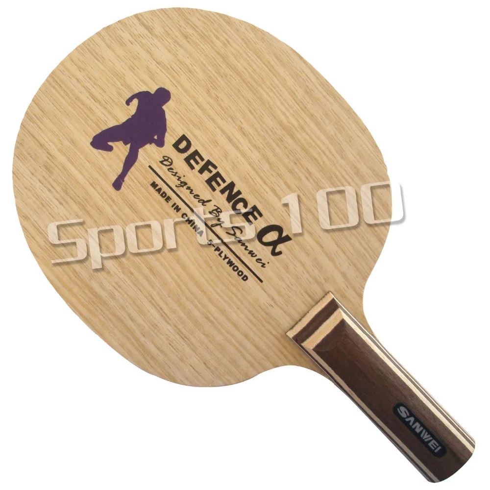 

Sanwei DEFENCE a Table Tennis PingPong Blade shakehand long handel Straight ST