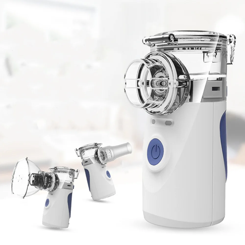  brand portable inhalers handheld ultrasound steam inhaler vaporizers fine mist with dustproof cover